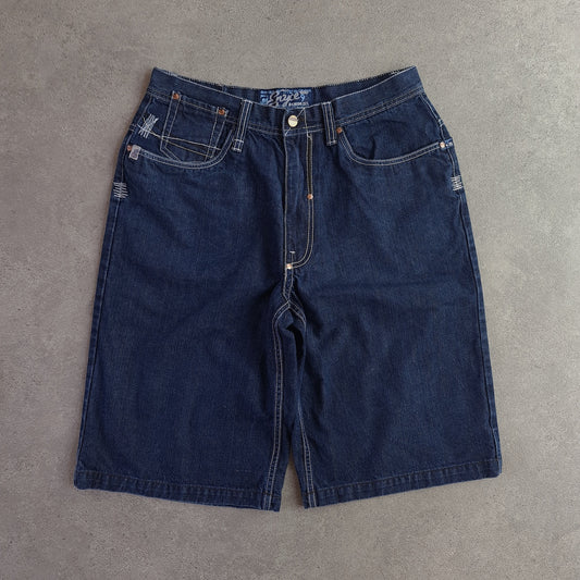 Vintage Y2K Enyce Baggy Embroidered Denim Jorts