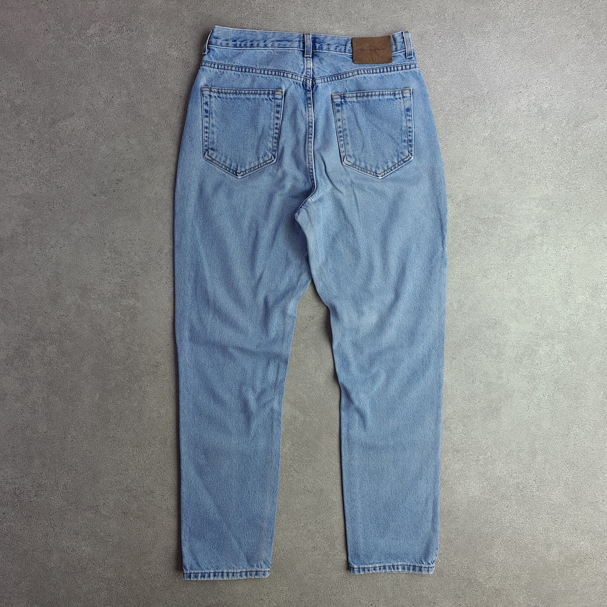 Vintage 90s Calvin Klein Light Wash High Wai Straight Leg Jeans