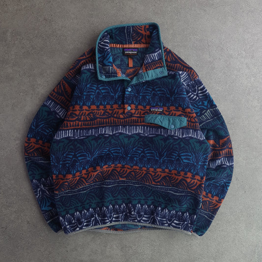 Patagonia Patterned Synchilla Snap T Fleece