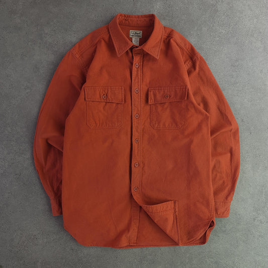Vintage LL Bean Flannel Chamois Shirt