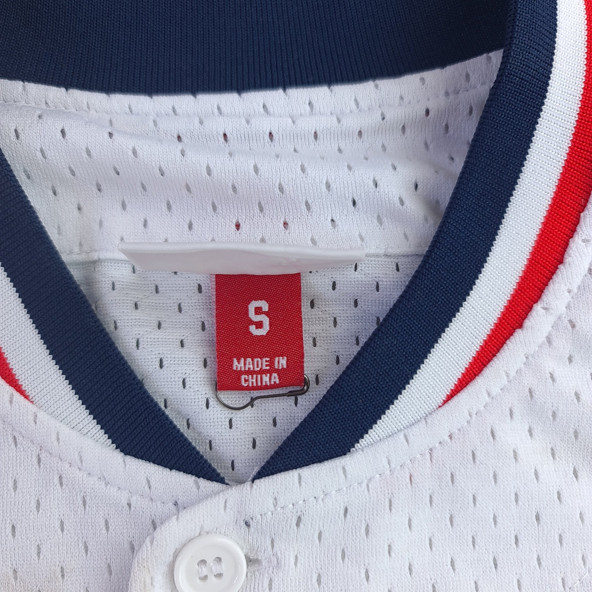 Mitchell & Ness Chicago Bulls Baseball Jersey