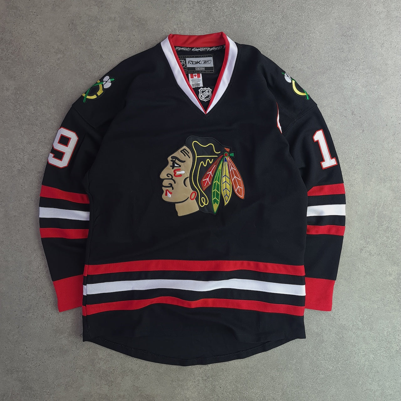 Chicago Blackhawks NHL Reebok CCM Hockey Jersey - Toews 19