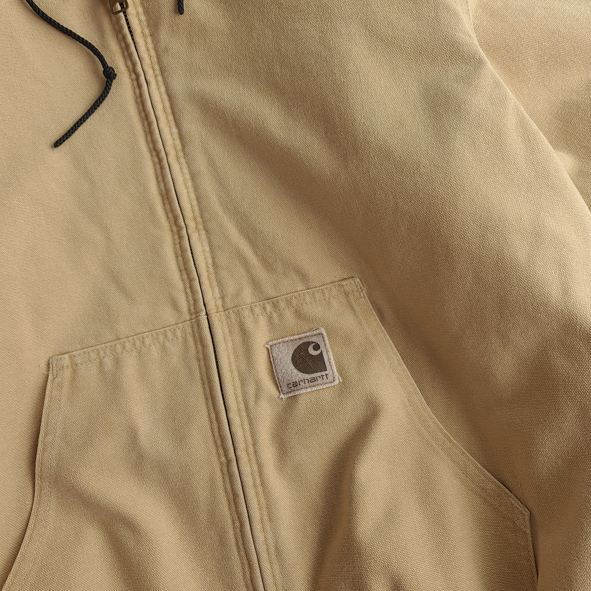 Vintage 90s Carhartt Active Quilt Lined Hooded Jacket
