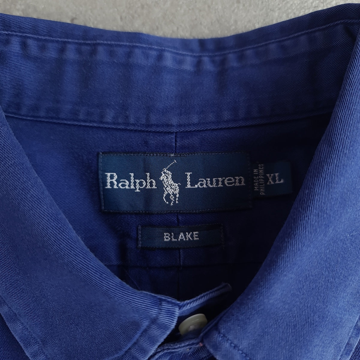 Y2K Ralph Lauren Blake Thick Cotton Shirt