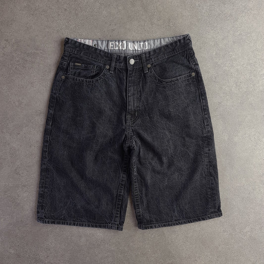 Ecko Unltd Y2K Embroidered Denim Jorts