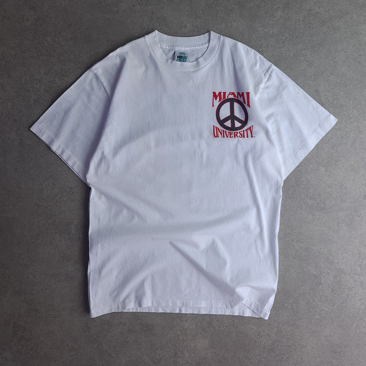 Vintage 1995 Miami University Back Print T-Shirt