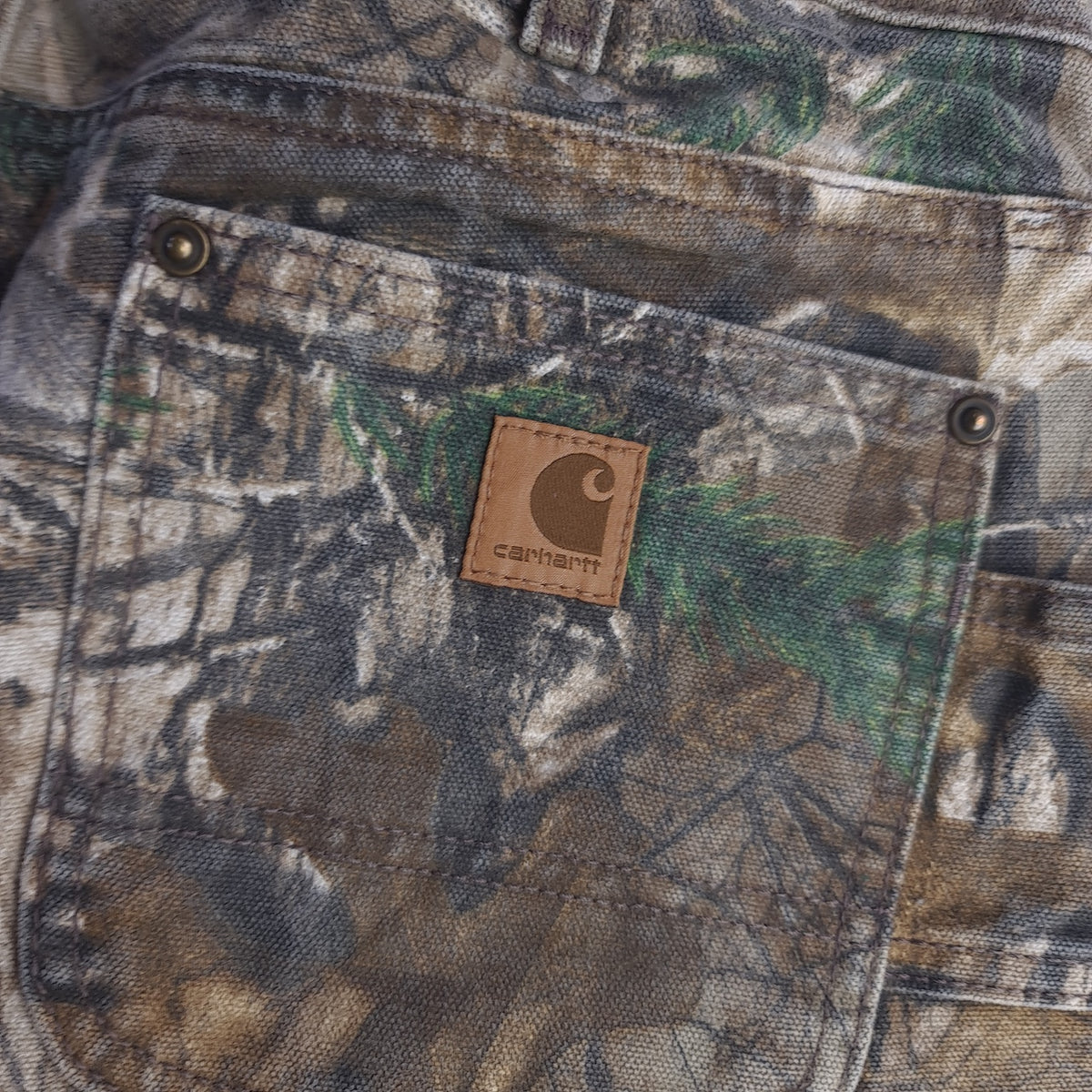 Carhartt Relaxed Fit Realtree Camo Double Knee Carpenter Pants