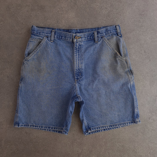 Carhartt B29 STW Denim Carpenter Shorts Jorts