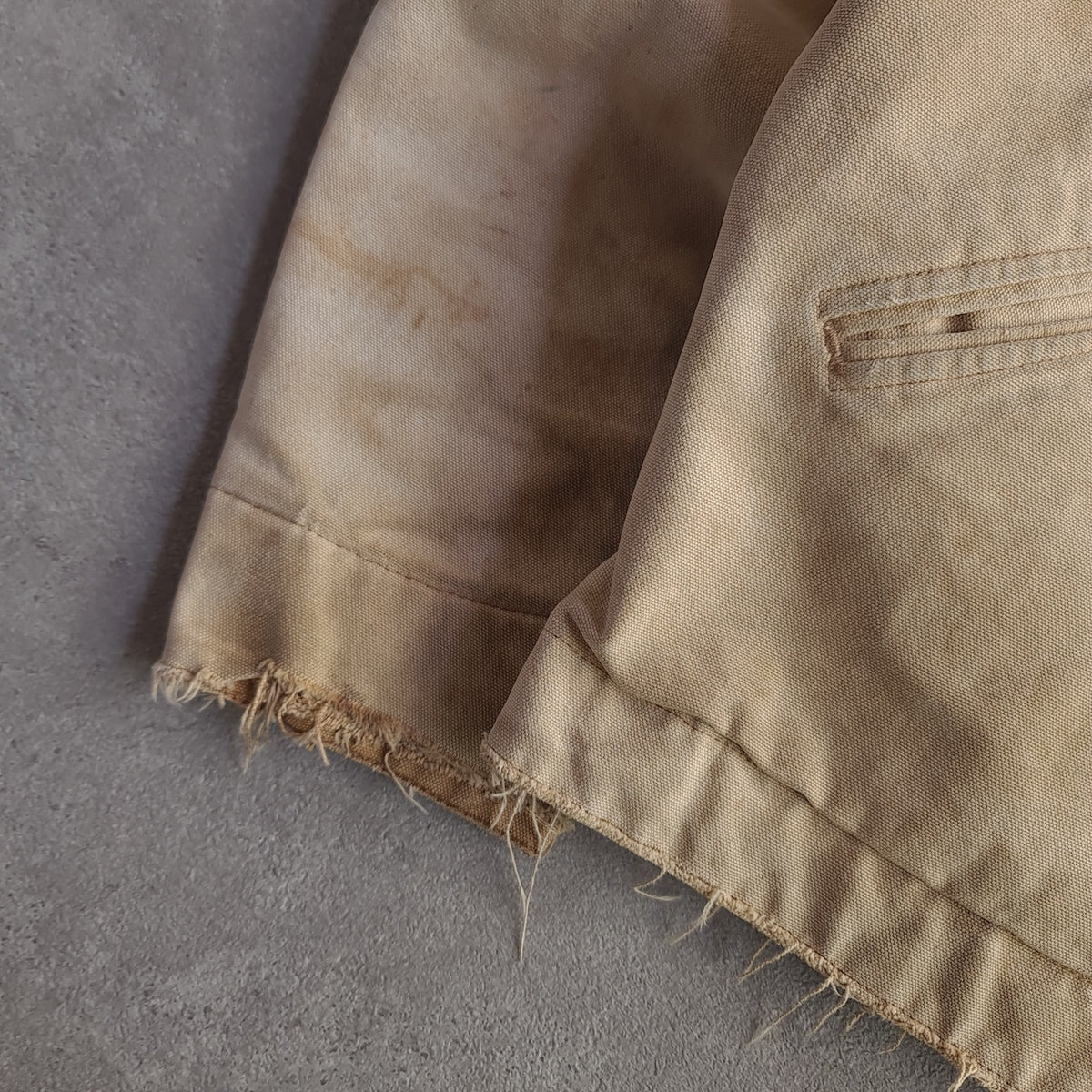 Distressed Carhartt Detroit Jacket