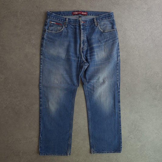 Vintage Tommy Hilfiger Rigid Cotton Baggy Jeans