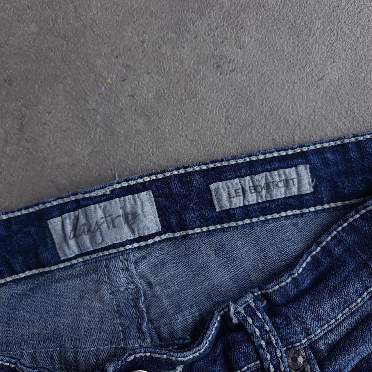 Y2K Daytrip Leo Bootcut Jeans