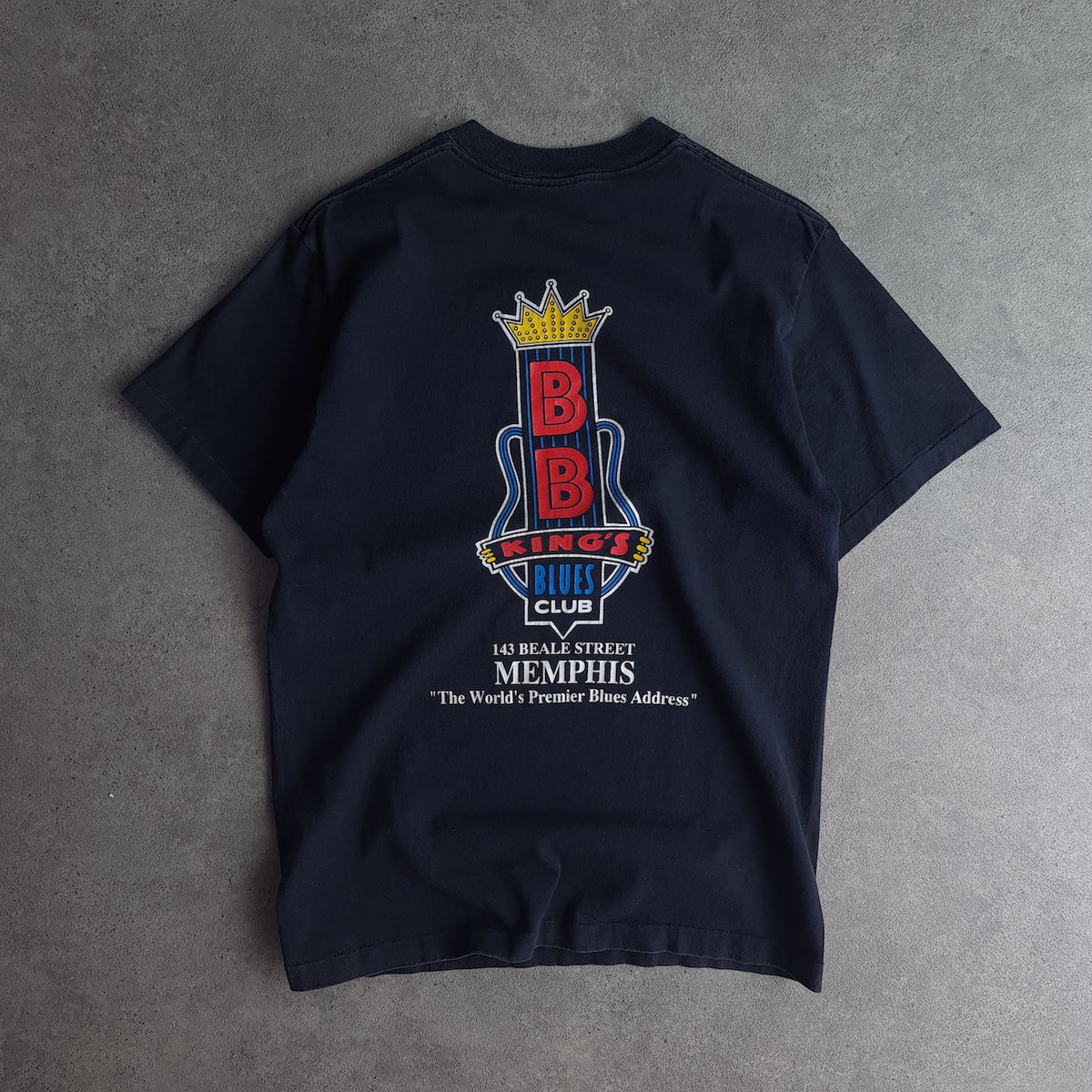 Vintage BB King's Blues Club Memphis Back Print T-Shirt