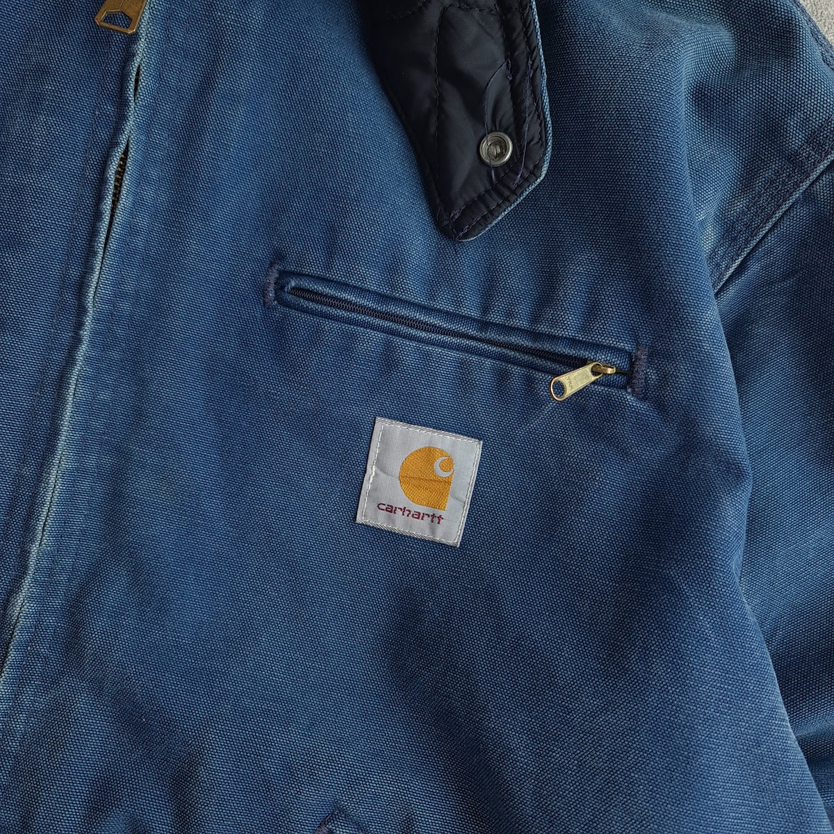 Rare Vintage Carhartt Petrol Blue Detroit Jacket
