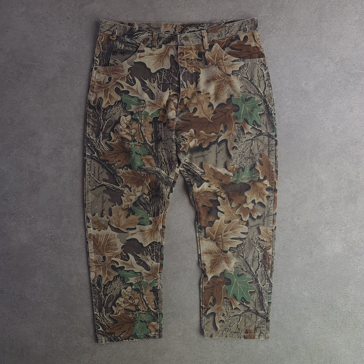 Vintage Wrangler Rugged Wear Advantage Camo Jeans