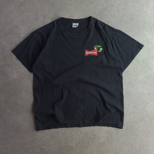 Vintage 1995 Budweiser Stanley Desantis Frog T-Shirt