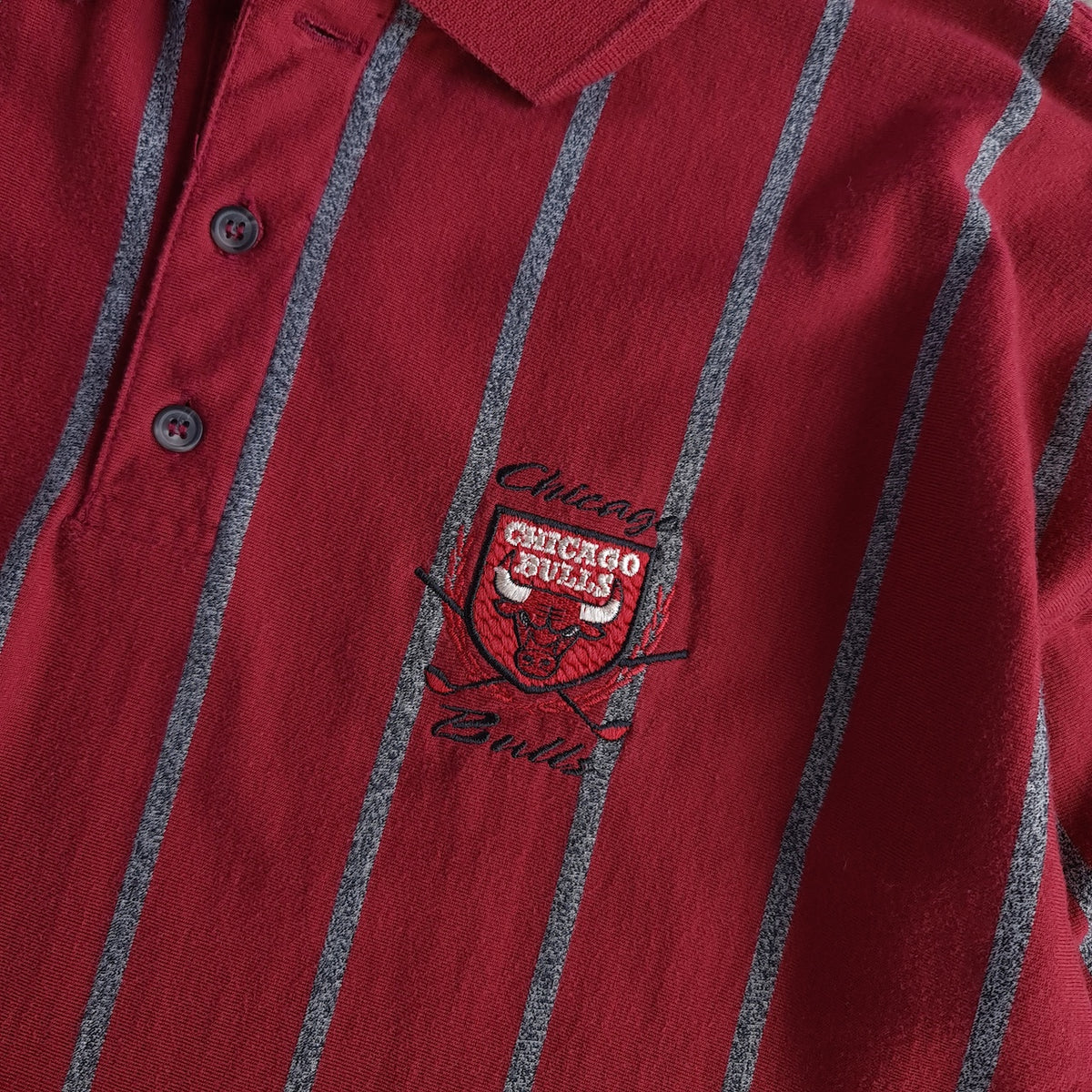 Vintage 90s Lee Sport Chicago Bulls Golf Polo Shirt