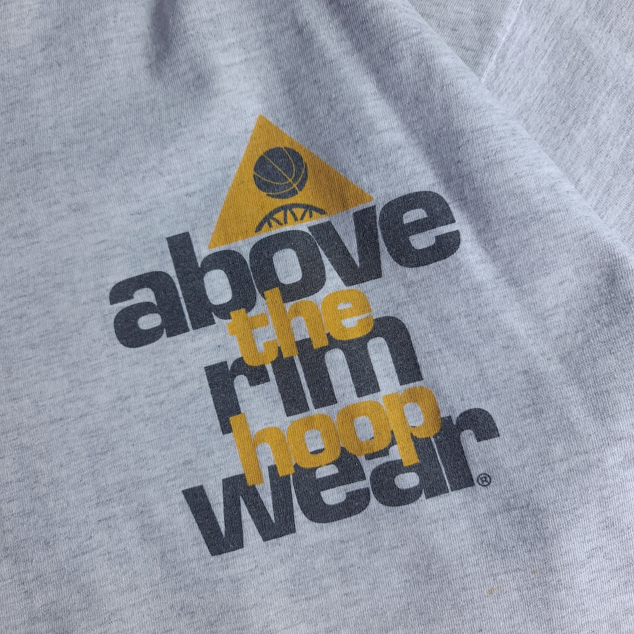 Vintage Above The Rim Hoopwear Back Print T-Shirt