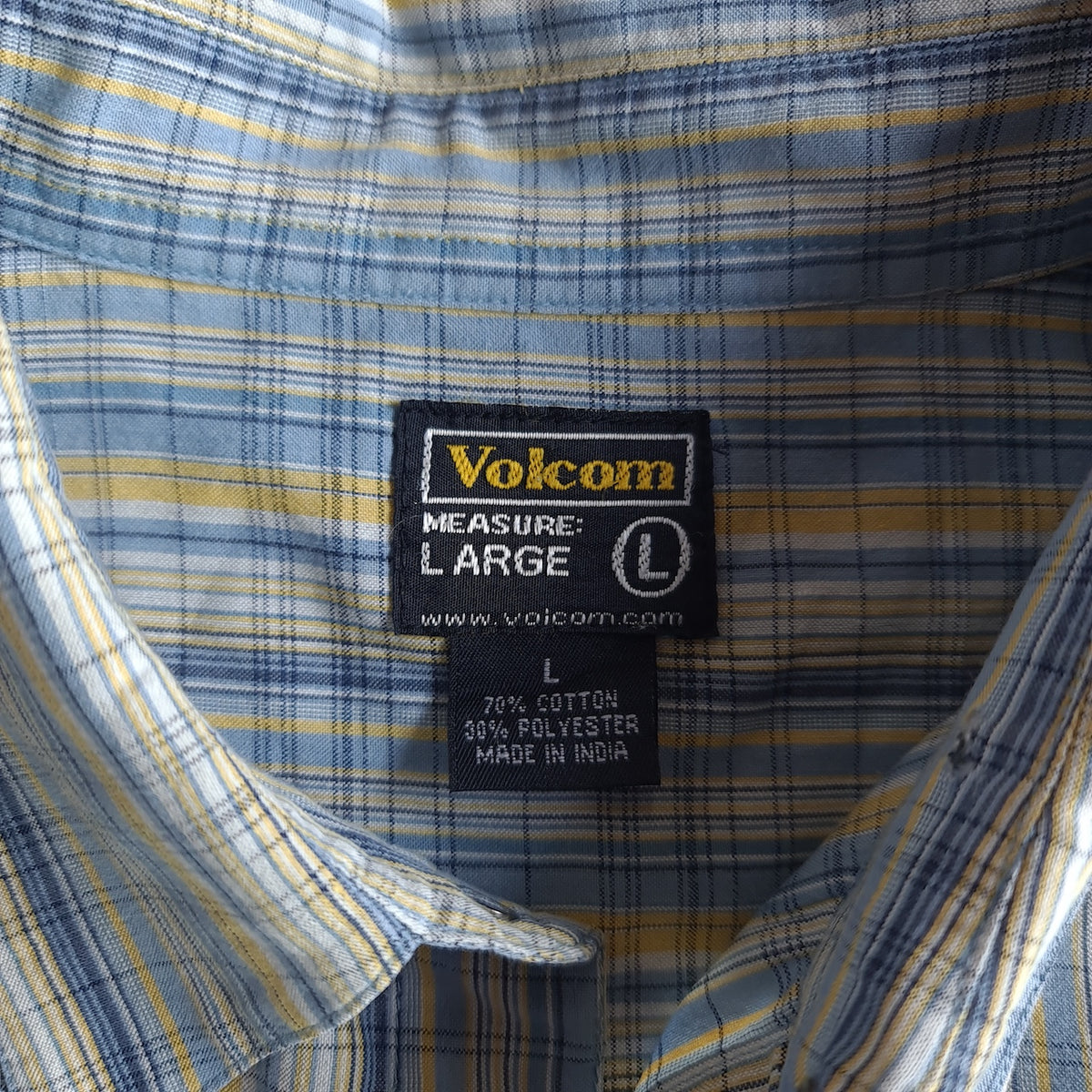 Volcom Short Sleeve Striped Shirt
