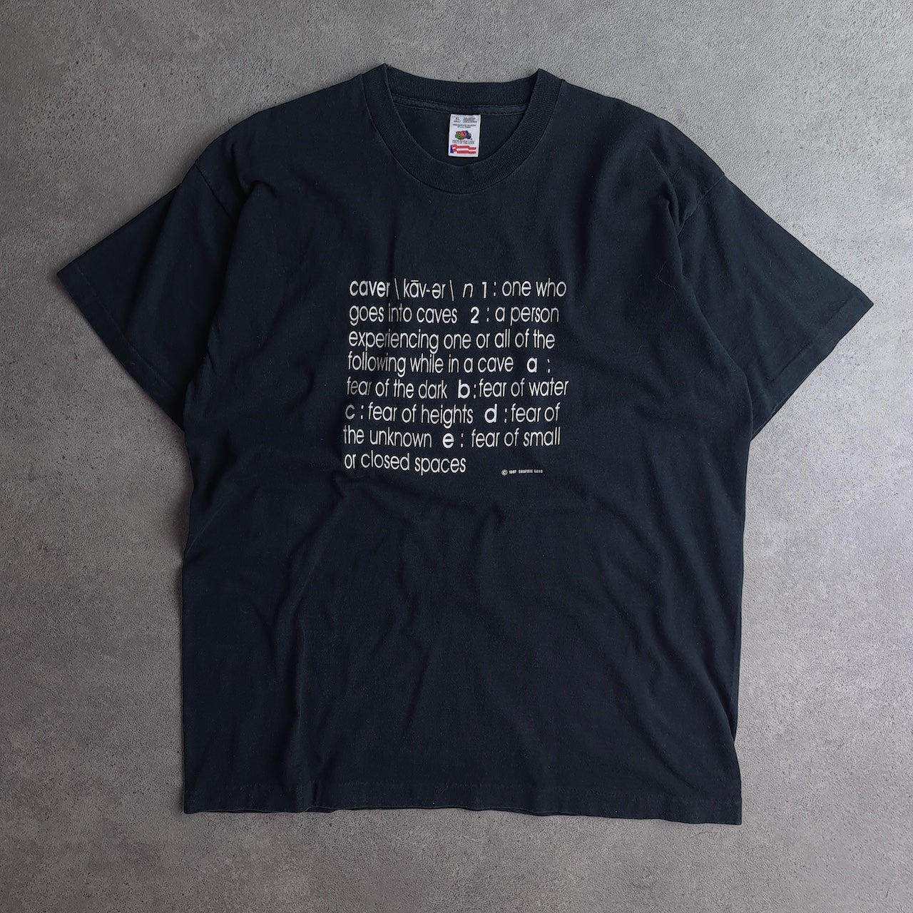 Vintage 1997 Caver Definition T-Shirt