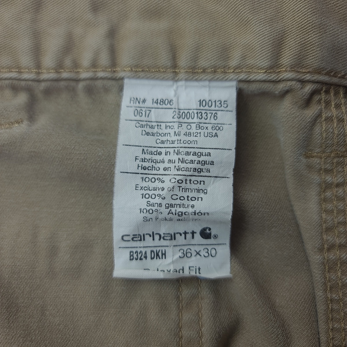 Carhartt Relaxed Fit Carpenter Pants