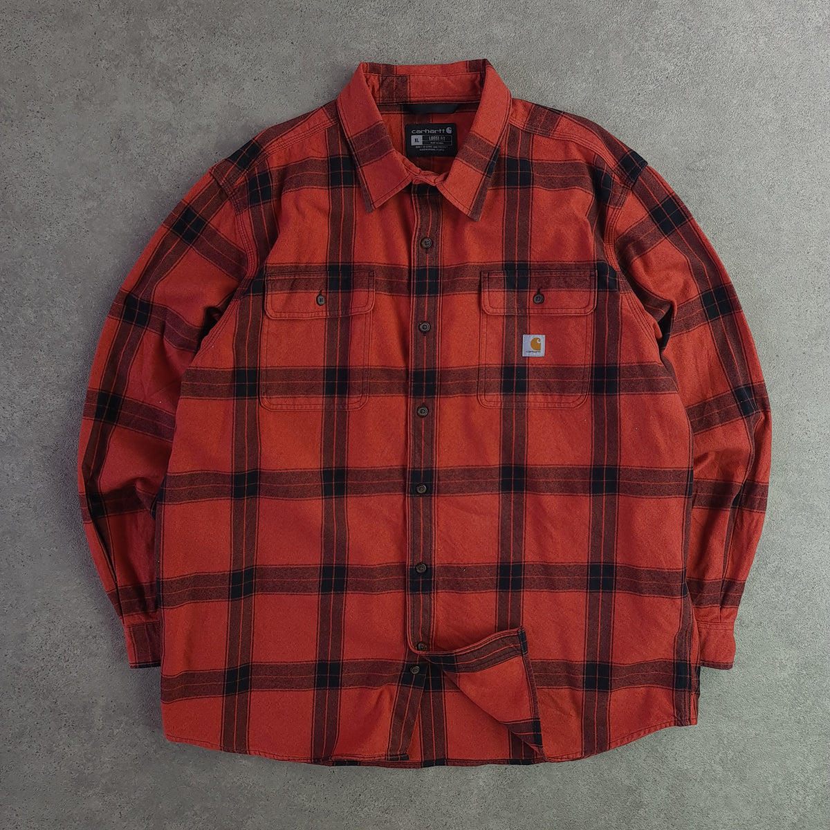 Carhartt Loose Fit Flannel Shirt