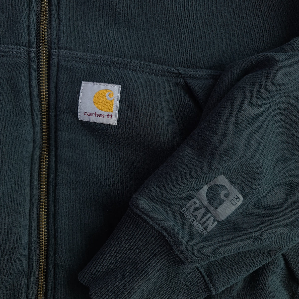 Carhartt Rain Defender Sherpa Lined Full Zip Hoodie