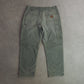 Carhartt Lined Distressed Carpenter Jeans