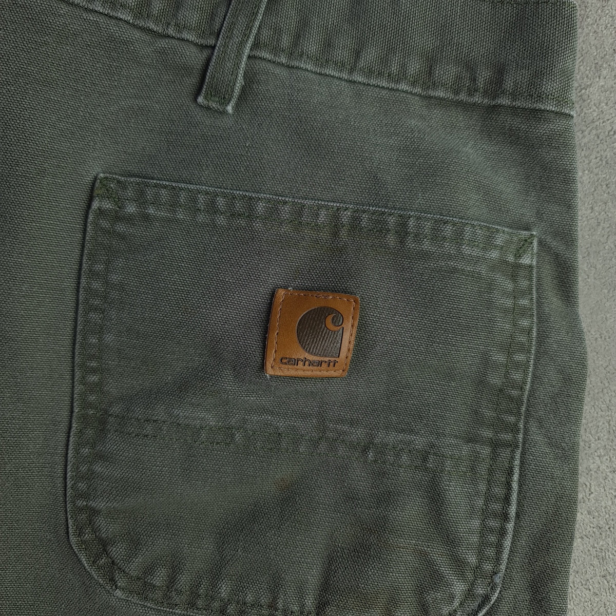 Vintage Carhartt B25 Distressed Carpenter Shorts