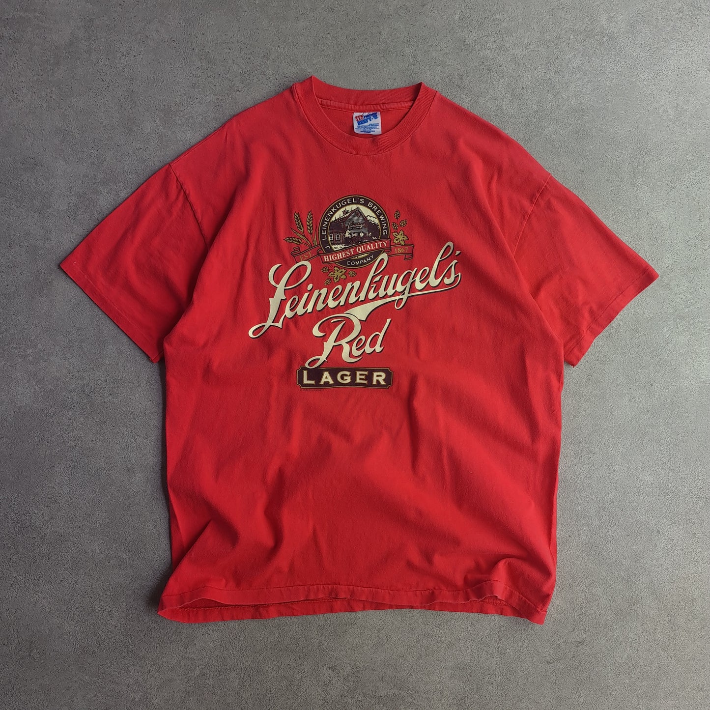 Vintage Leinenkugel Brewing Red Lager T-Shirt