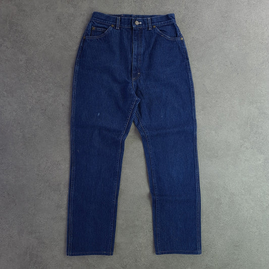 Vintage Lee Pin Stripe High Waist Jeans