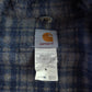 Vintage Carhartt J139 DST Hooded Active Denim Jacket