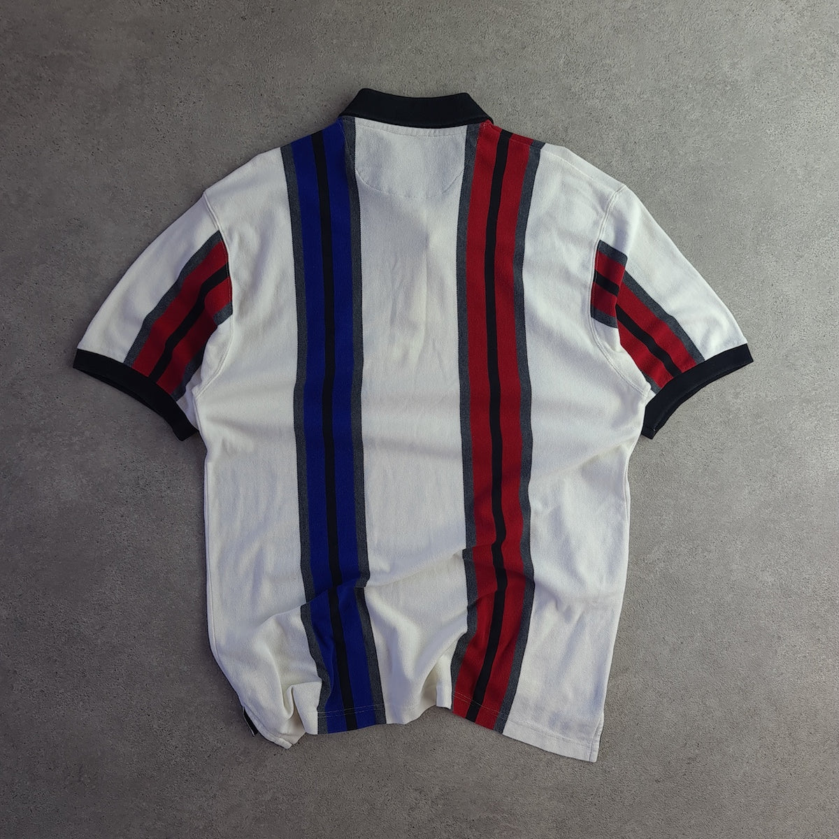 Vintage 90s Ralph Lauren CHAPS Striped Polo Shirt
