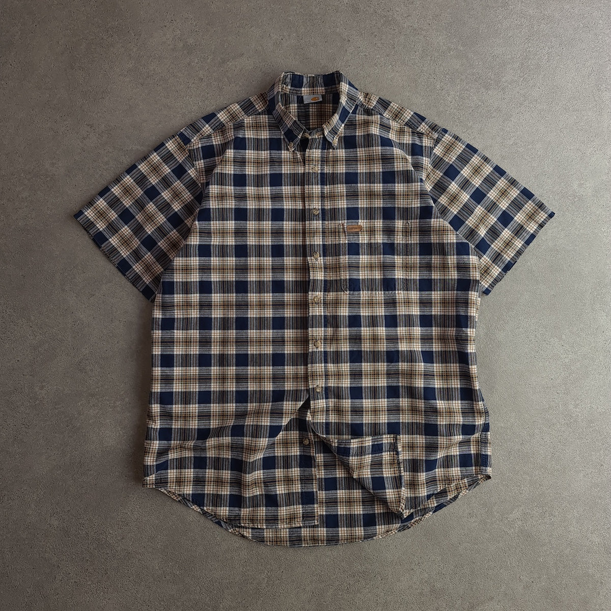 Carhartt Relaxed Fit Short Sleeve Plaid Shirt