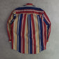 Vintage Eddie Bauer Elkhorn Canvas Striped Shirt