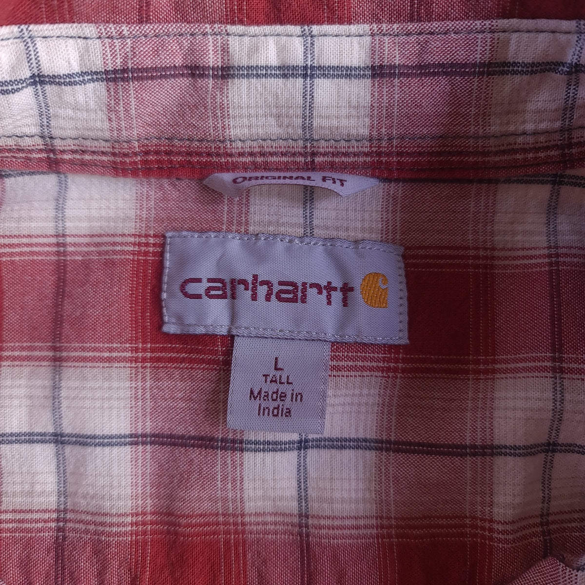 Carhartt Original Fit Short Sleeve Check Shirt