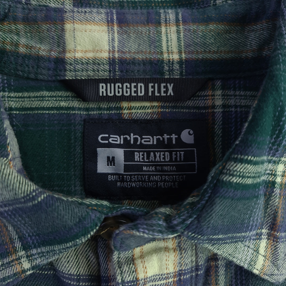 Carhartt Relaxed Fit Rugged Flex Flannel Shirt Shacket