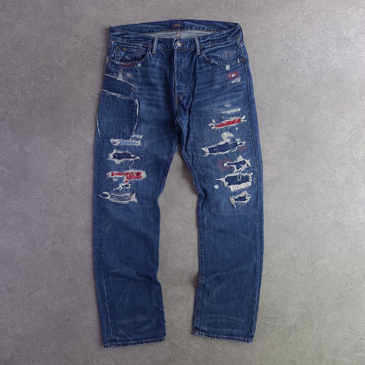 Polo Ralph Lauren Classic Fit Distressed Jeans
