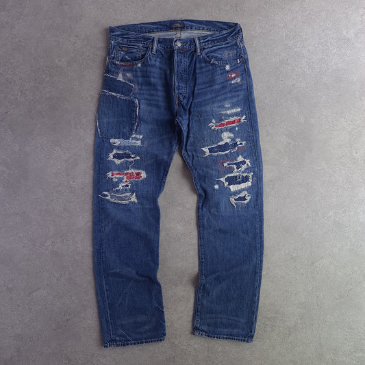 Polo Ralph Lauren Classic Fit Distressed Jeans