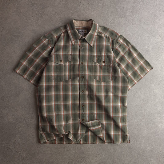 Carhartt Relaxed Fit Short Sleeve Plaid Shirt