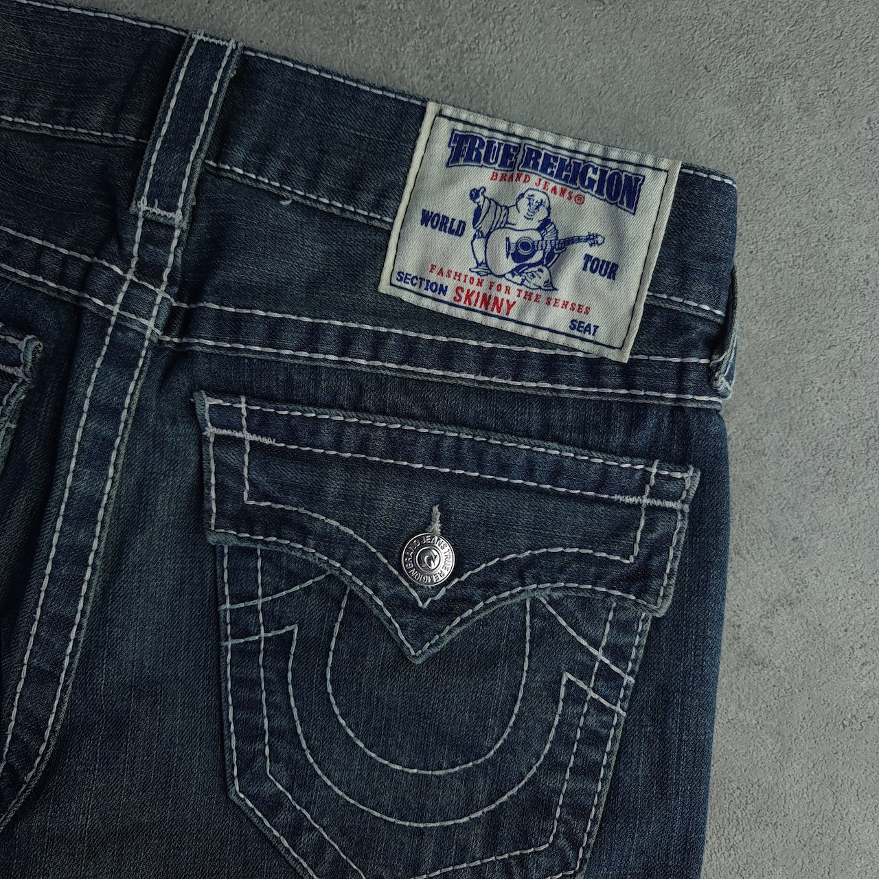 Y2k True Religion Section Skinny Jeans