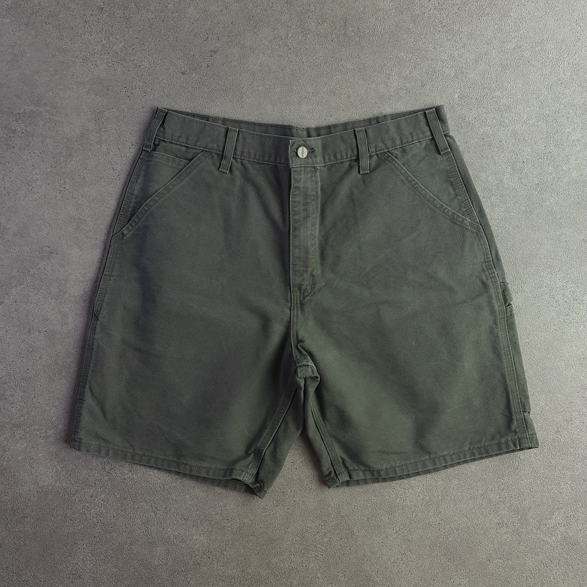 Vintage Carhartt B25 Washed Duck Carpenter Shorts