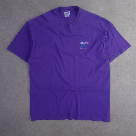 Vintage Hooters Dallas, TX Embroidered T-Shirt