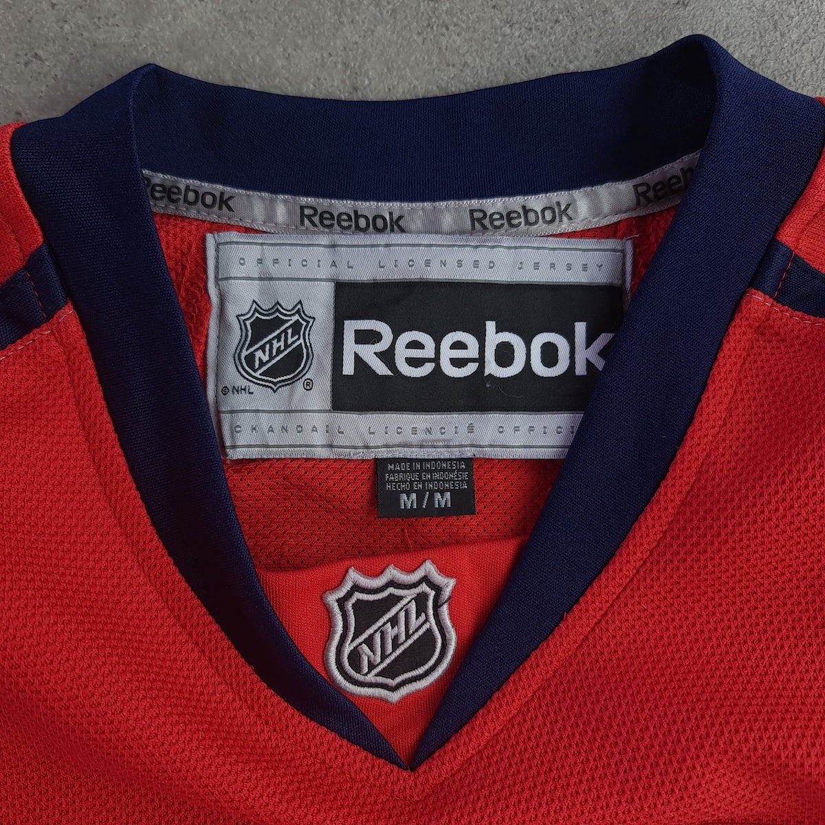 Washington Capitals Reebok NHL Jersey - Varlamov 40