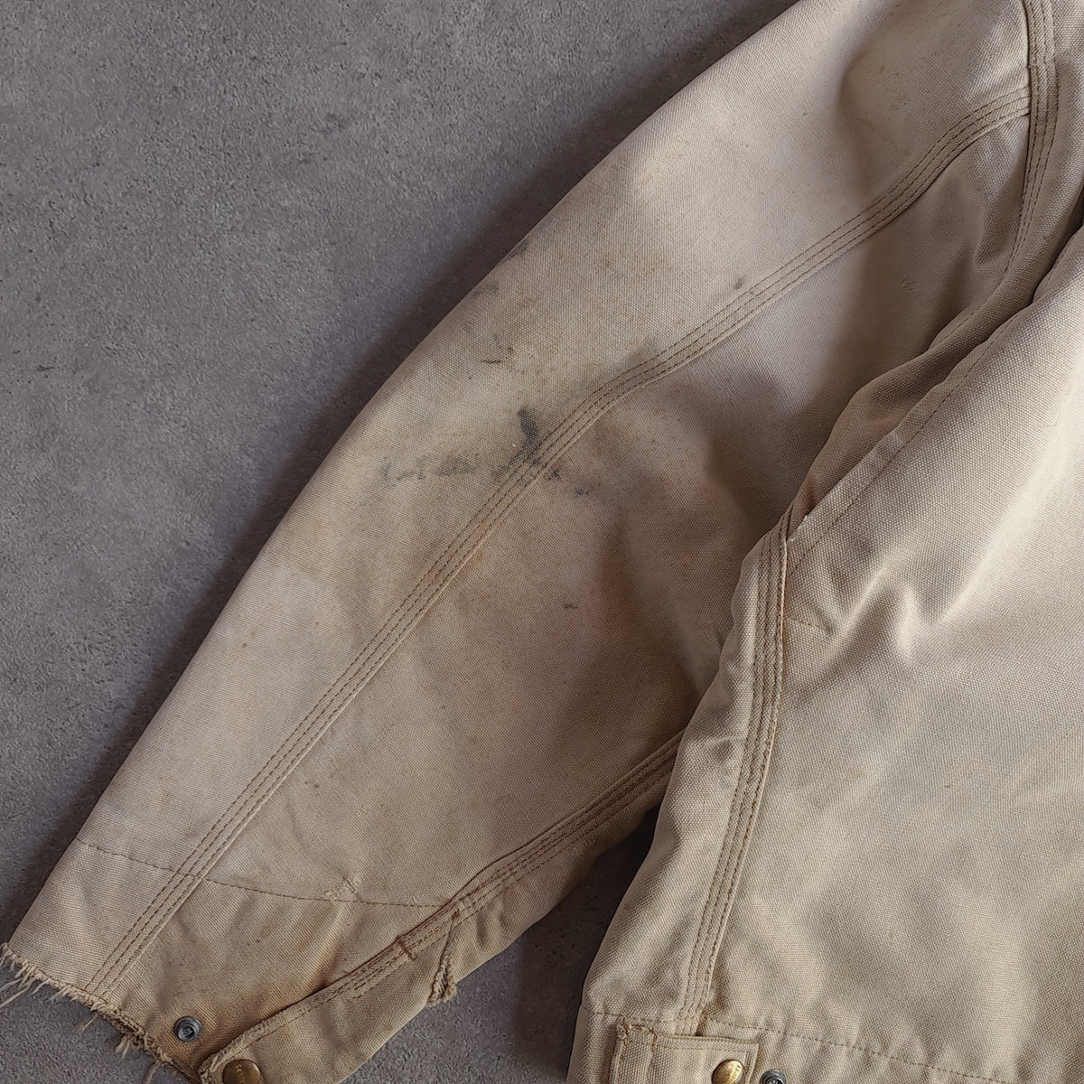 Distressed Carhartt Detroit Jacket