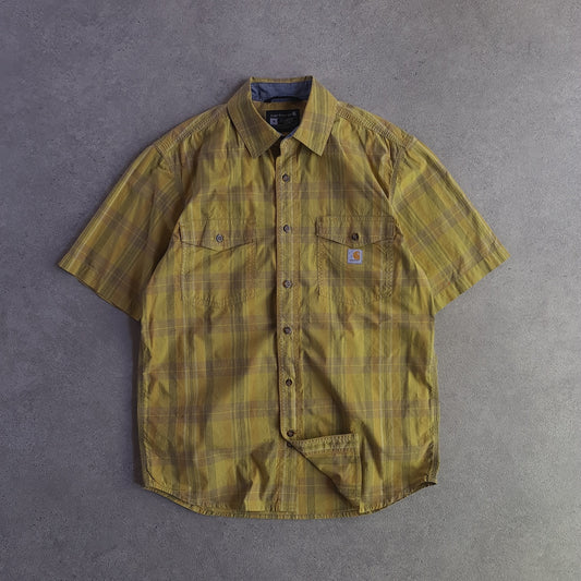 Carhartt Rugged Flex Relaxed Fit Short Sleeve Check Shirt