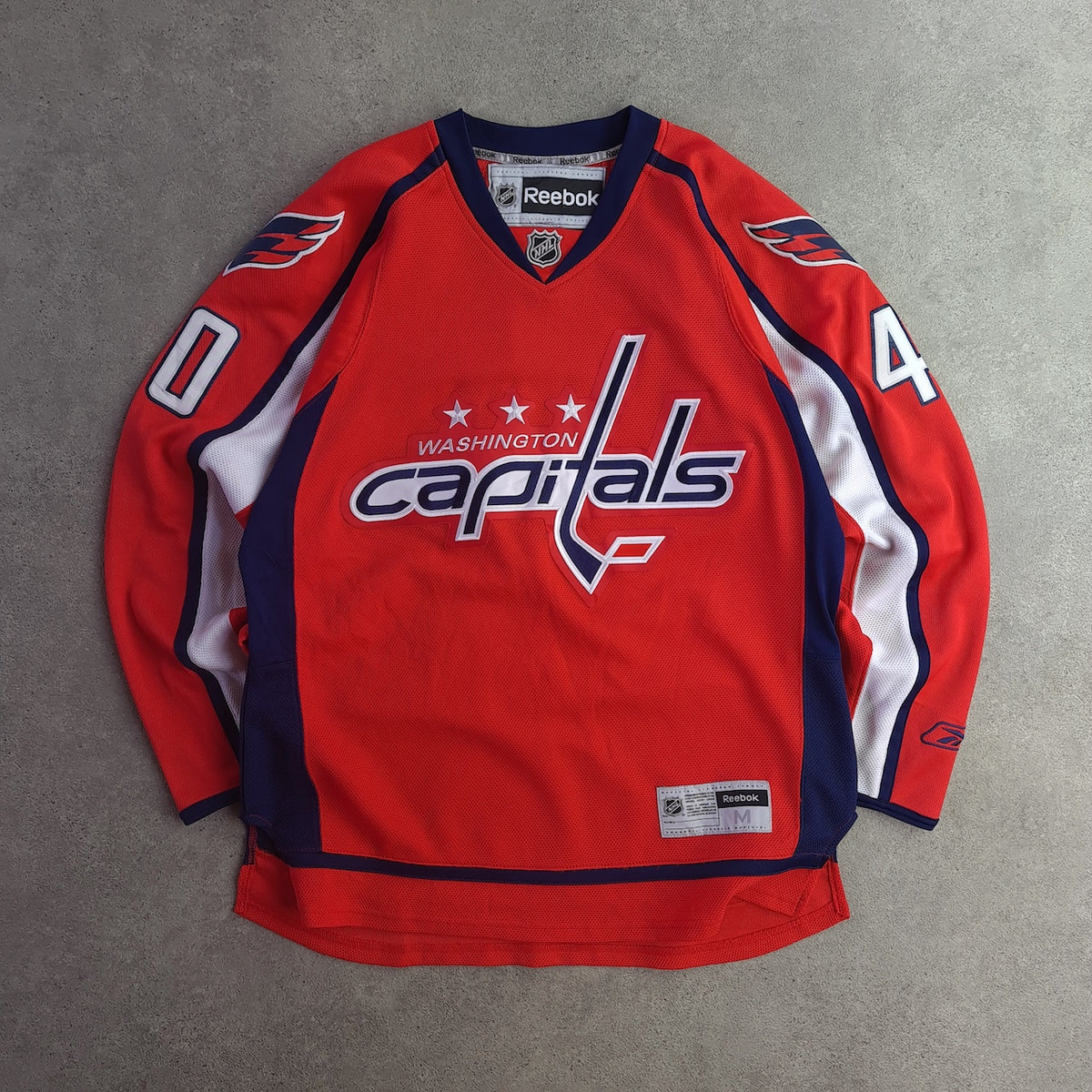 Washington Capitals Reebok NHL Jersey - Varlamov 40
