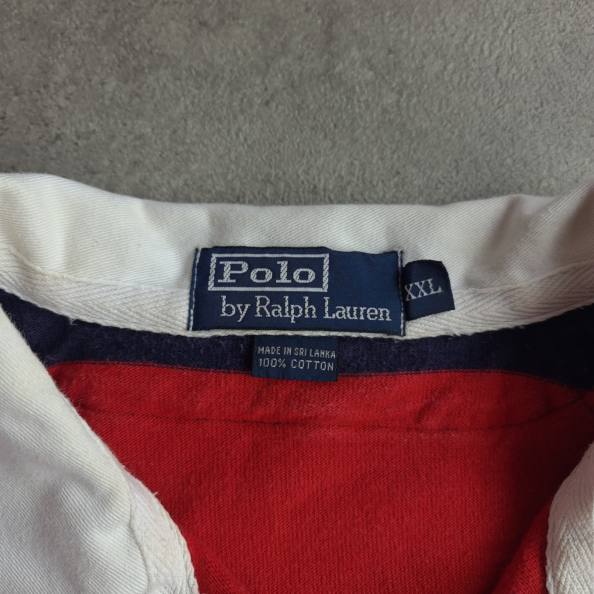 Vintage Ralph Lauren Polo Long Sleeve Striped Rugby Shirt