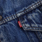 Vintage Levi's Distressed Sherpa Denim Jacket