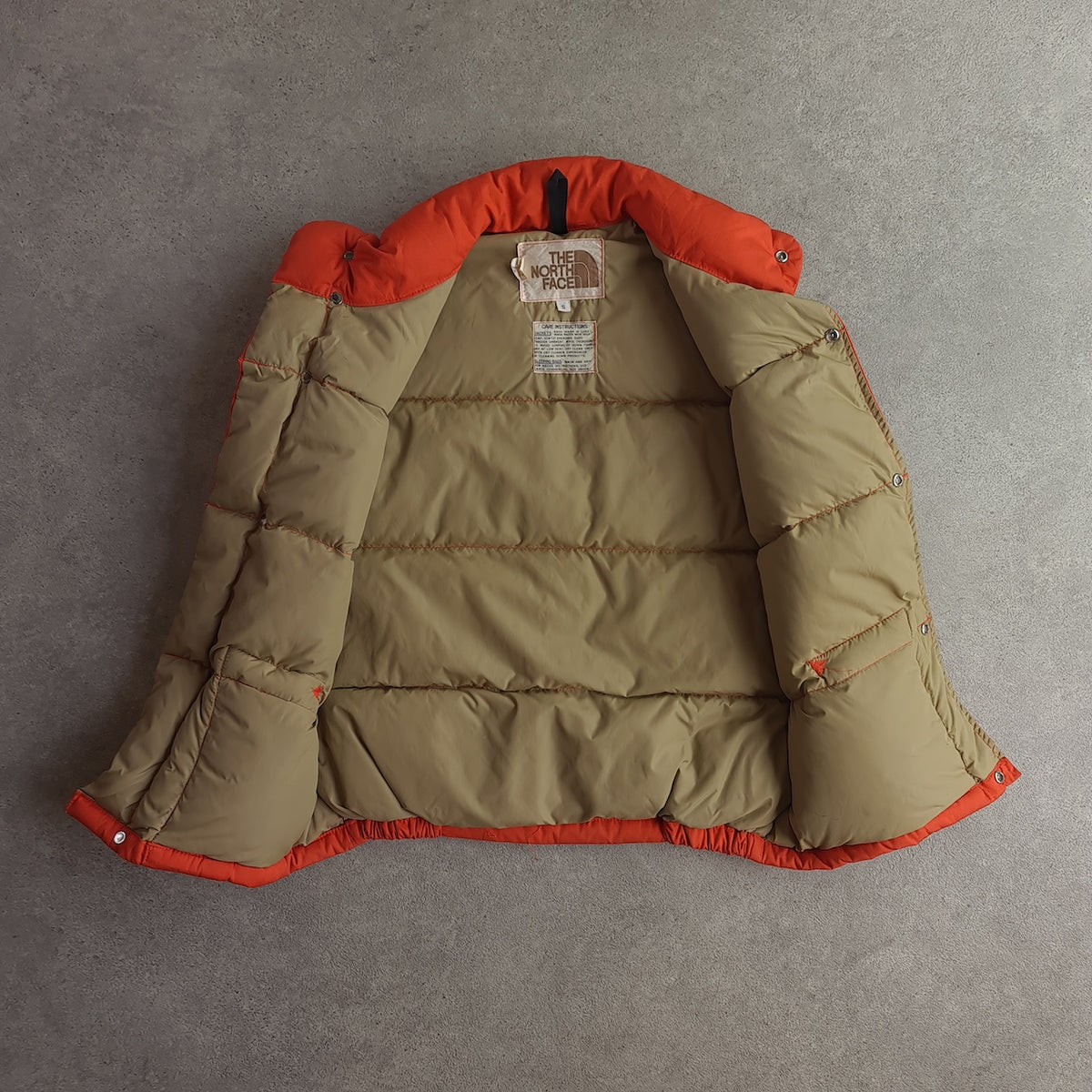 Vintage 70s The North Face Down Puffer Gilet