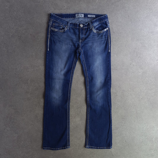 Y2K Daytrip Leo Bootcut Jeans